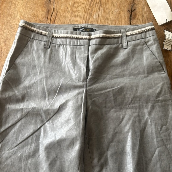 RARE ABS LINEN PANTS SIZE 6 RETAIL $206.00!! - Picture 2 of 10